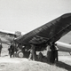 The ANT-25 on the ground near San Jacinto, California following a transpolar flight from Moscow (National Air and Space Museum)